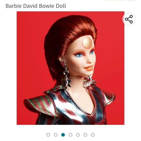 Barbie Ziggy Stardust Gold Label Limited Collector's 2019 David Bowie - Picture 2 of 16
